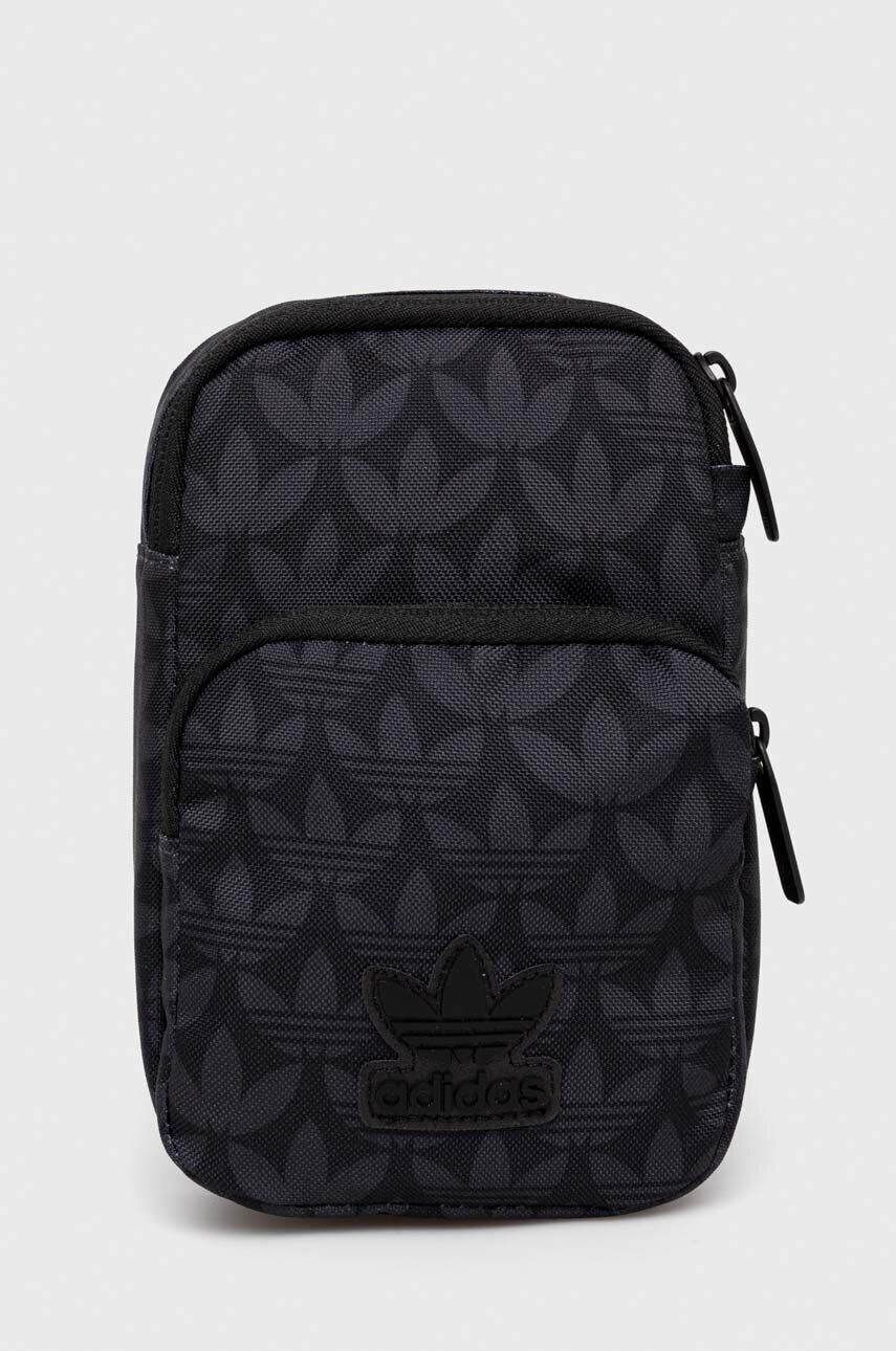 adidas Originals Torbica za okoli pasu črna barva - Pepit.si