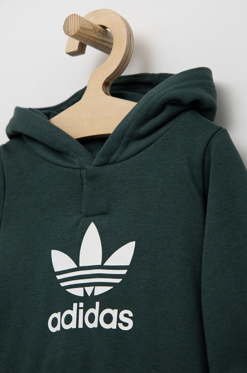 adidas Originals Trenirka za dojenčka zelena barva - Pepit.si