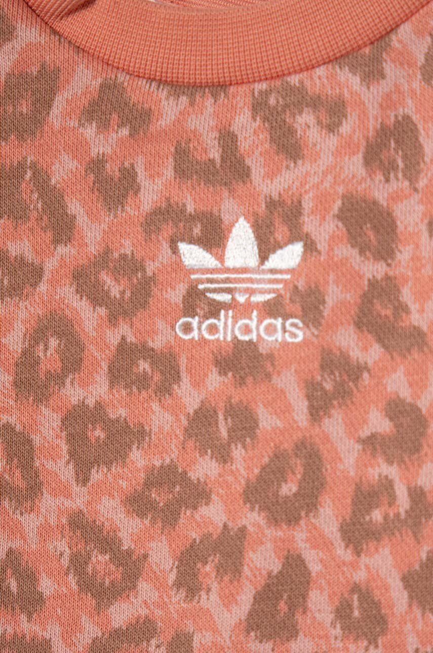 adidas Originals Trenirka za dojenčka oranžna barva - Pepit.si