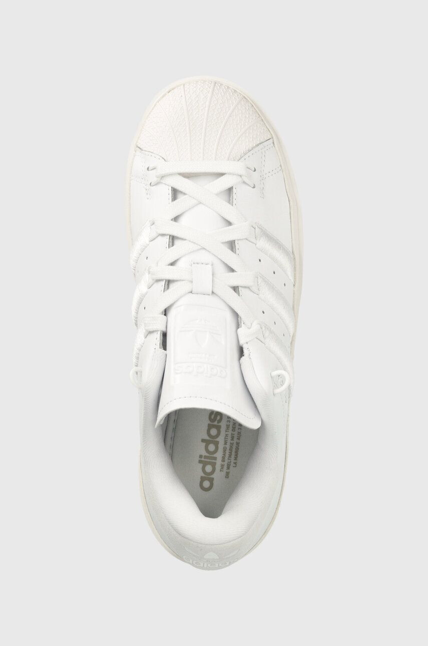 adidas Originals Usnjene superge Superstar Bonega bela barva - Pepit.si