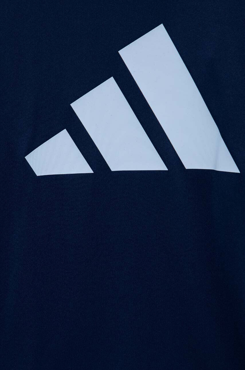 adidas Otroška kratka majica U TR-ES LOGO mornarsko modra barva - Pepit.si