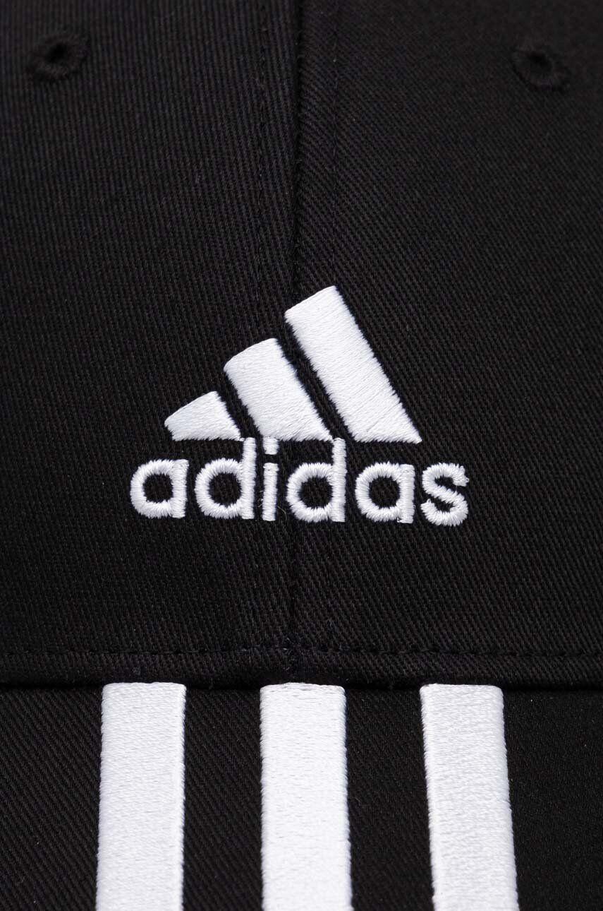 adidas Performance Bombažna bejzbolska kapa črna barva - Pepit.si