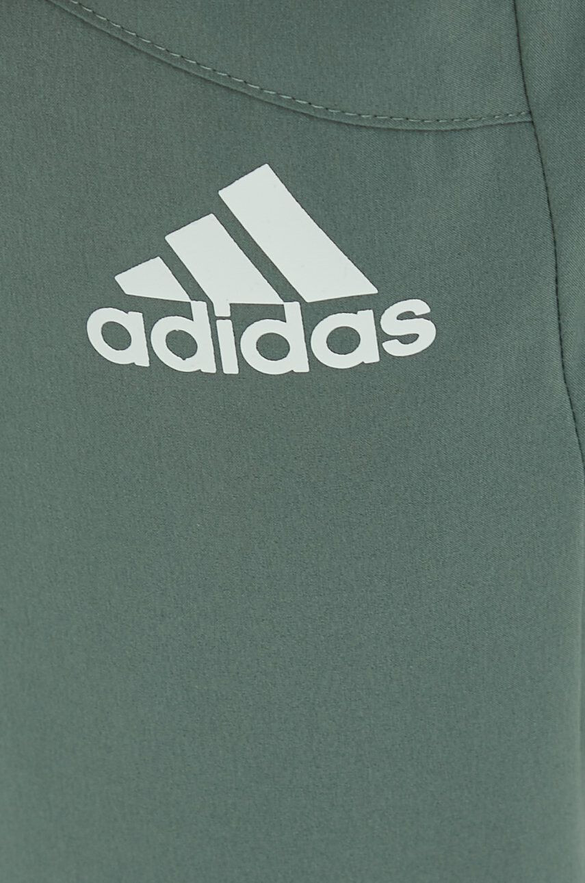 adidas Performance Hlače za vadbo moški zelena barva - Pepit.si