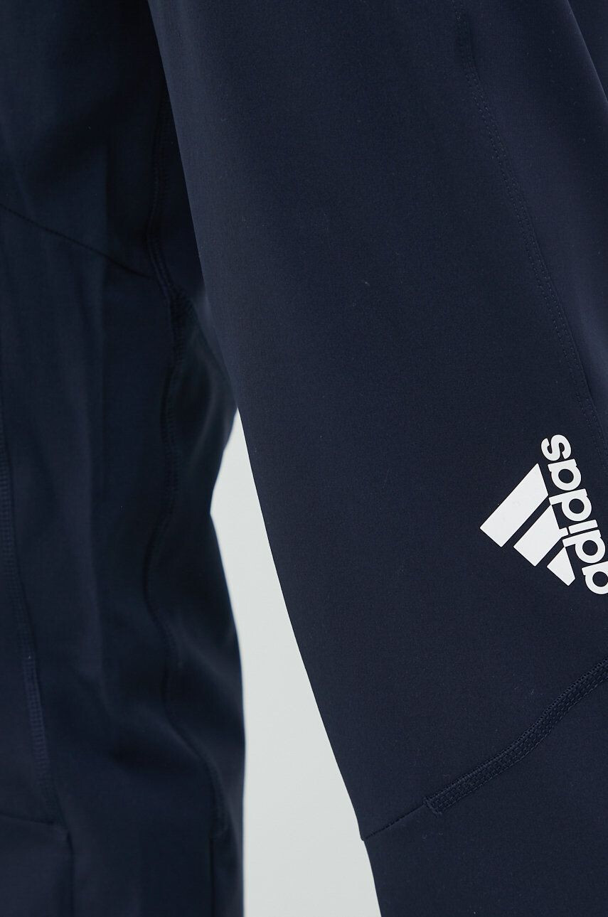 adidas Performance Hlače za vadbo D4t moške mornarsko modra barva - Pepit.si