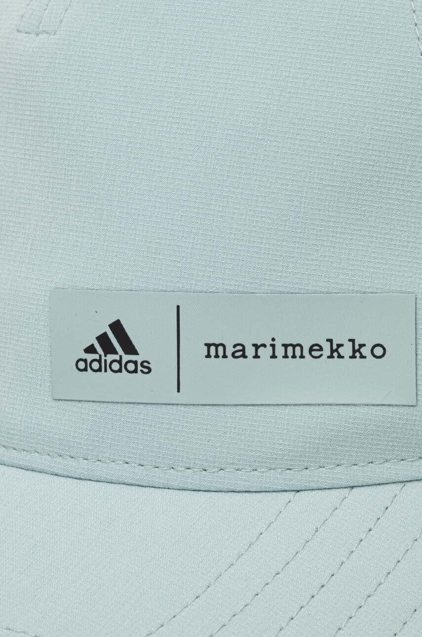 adidas Performance Kapa s šiltom Marimekko zelena barva - Pepit.si