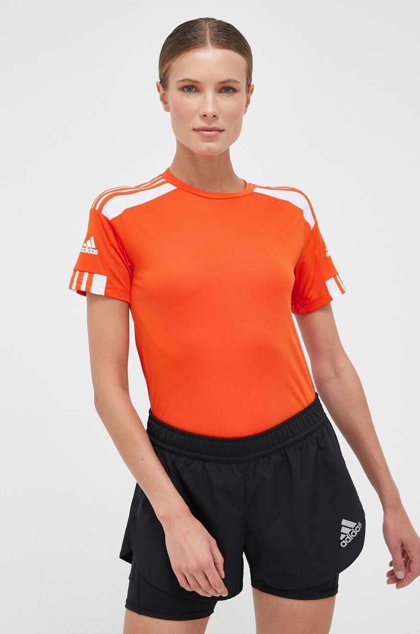 adidas Performance Kratka majica za vadbo Squadra 21 oranžna barva - Pepit.si