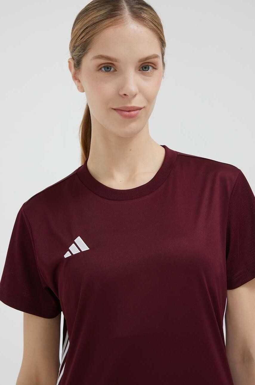 adidas Performance Kratka majica za vadbo Tabela 23 bordo barva - Pepit.si