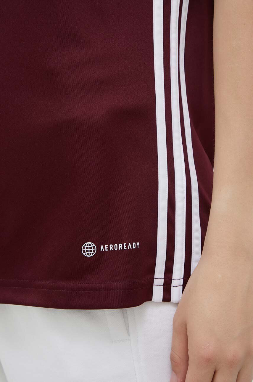 adidas Performance Kratka majica za vadbo Tabela 23 bordo barva - Pepit.si