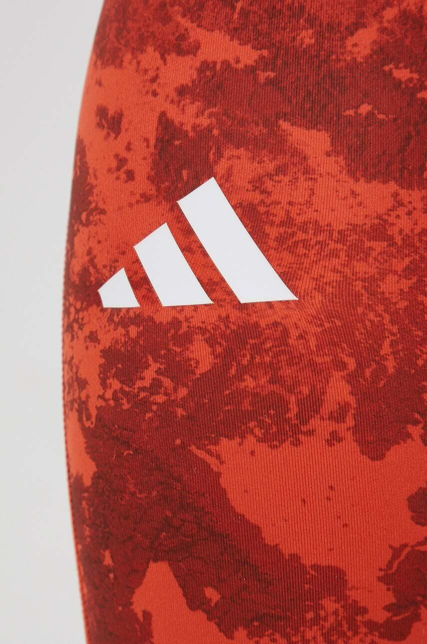 adidas Performance Pajkice za vadbo Paris Techfit oranžna barva - Pepit.si