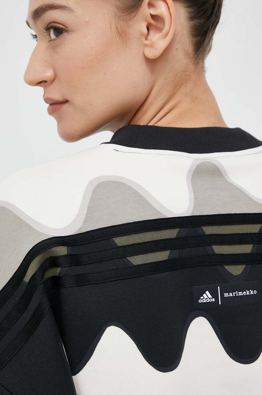 adidas Performance Pulover MARIMEKKO ženski zelena barva - Pepit.si