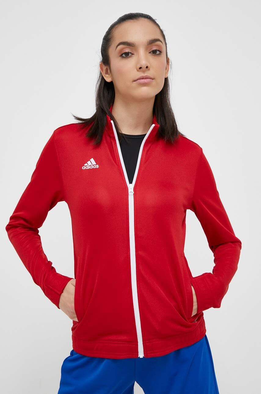 adidas Performance Pulover za vadbo Entrada 22 rdeča barva - Pepit.si