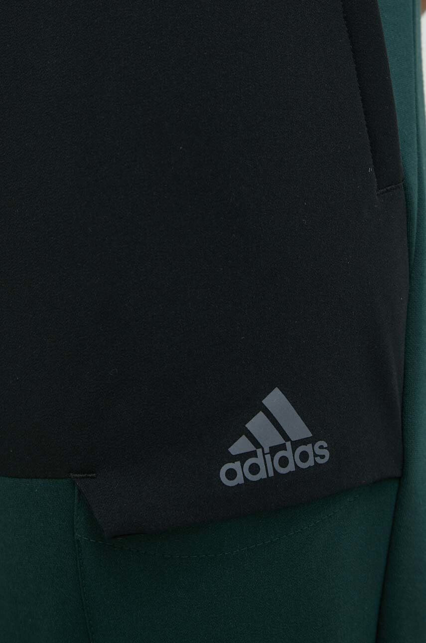 adidas Performance Spodnji del trenirke X-City moški zelena barva - Pepit.si