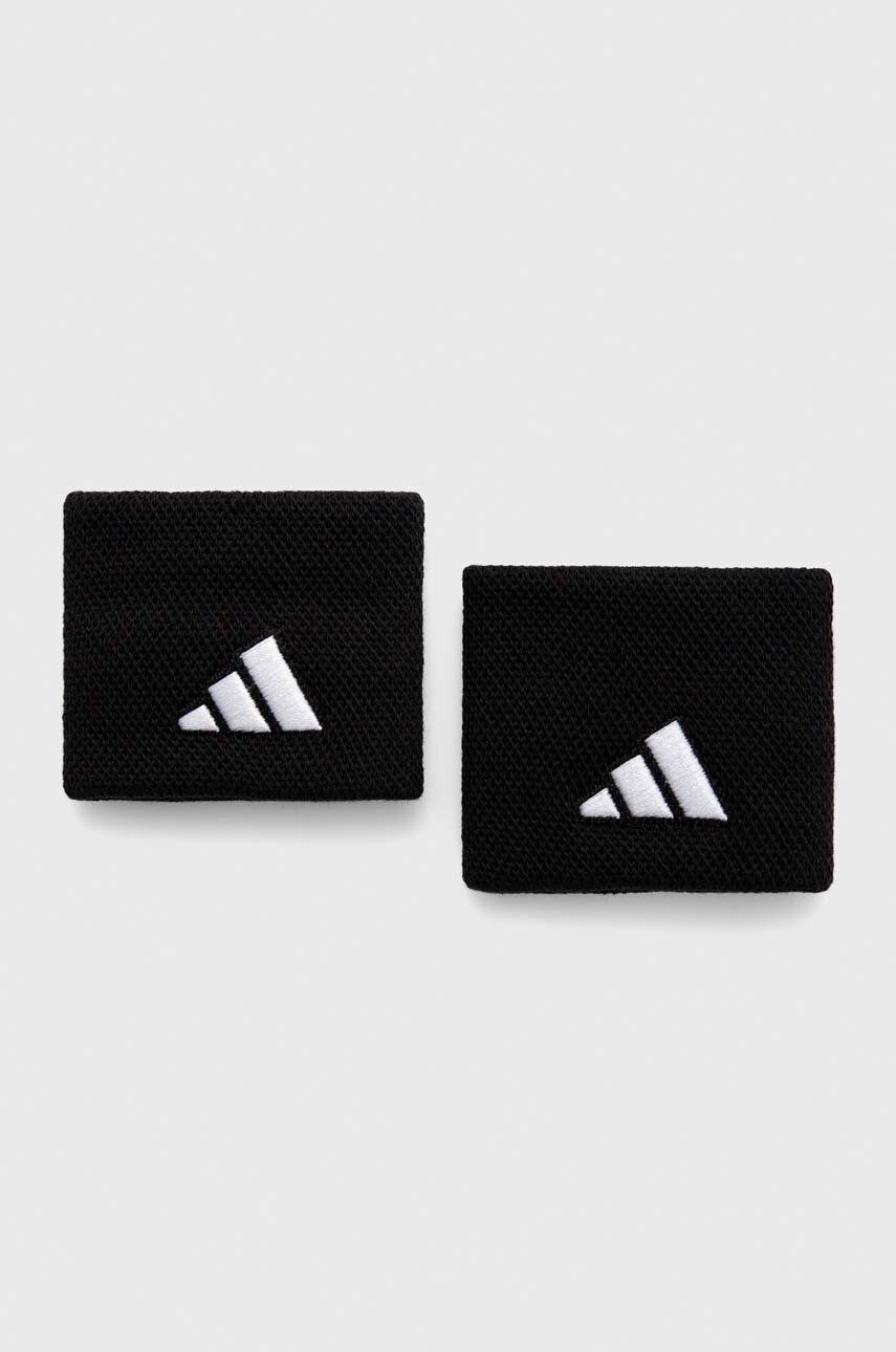 adidas Performance Trak za zapestje 2-pack črna barva - Pepit.si