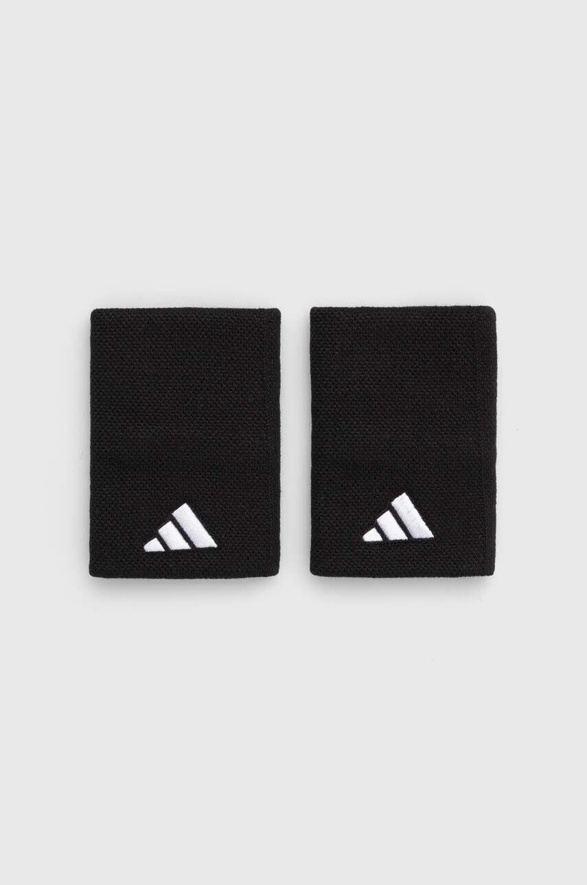 adidas Performance Trak za zapestje 2-pack črna barva - Pepit.si