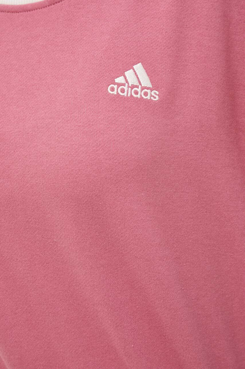 adidas Pulover ženska roza barva - Pepit.si