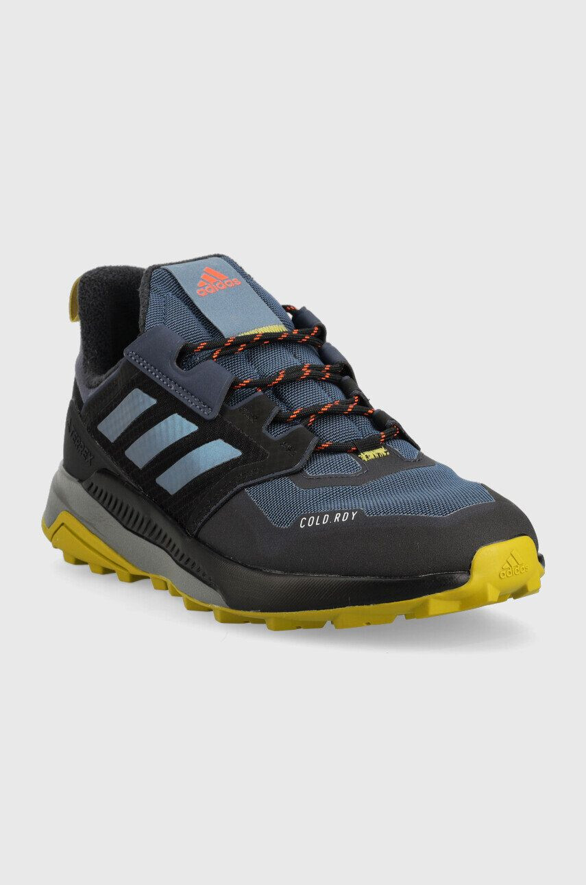 adidas TERREX Čevlji Trailmaker COLD.RDY moški mornarsko modra barva - Pepit.si