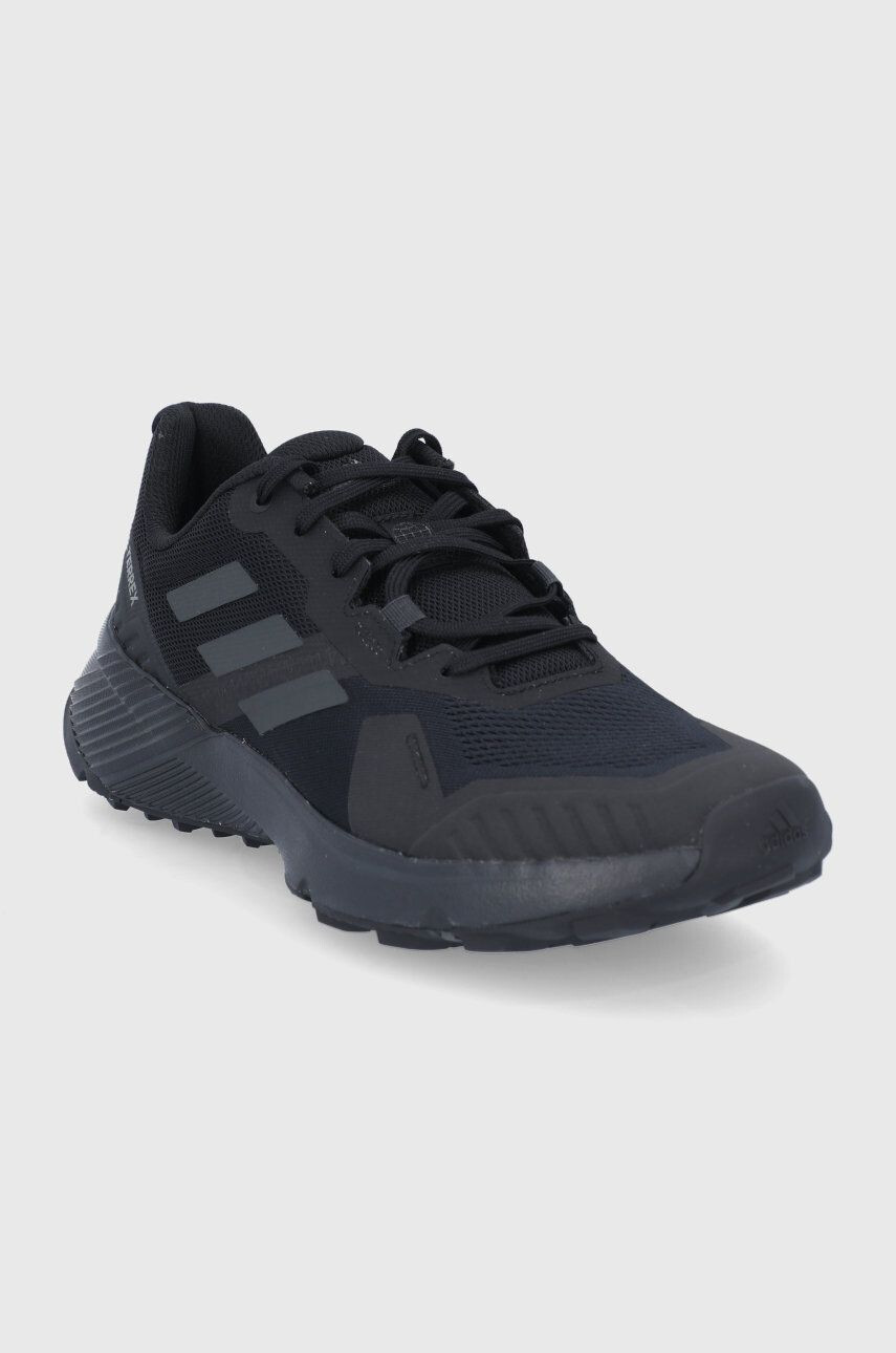 adidas TERREX Čevlji adidas Performance Terrex Soulstride moški črna barva - Pepit.si