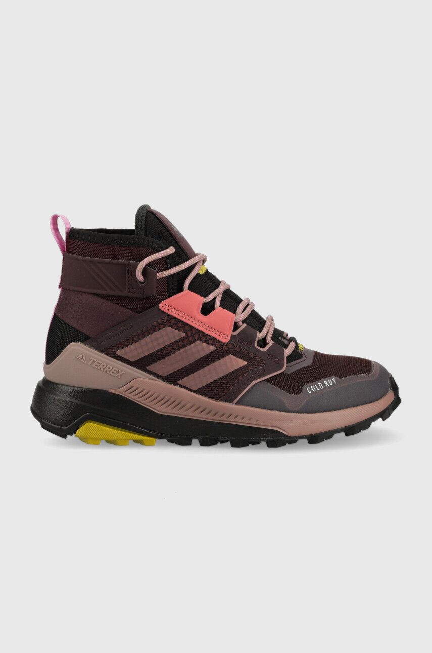 adidas TERREX Čevlji Trailmaker Mid ženski vijolična barva - Pepit.si