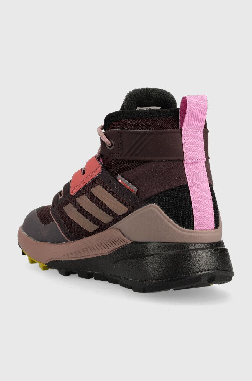 adidas TERREX Čevlji Trailmaker Mid ženski vijolična barva - Pepit.si