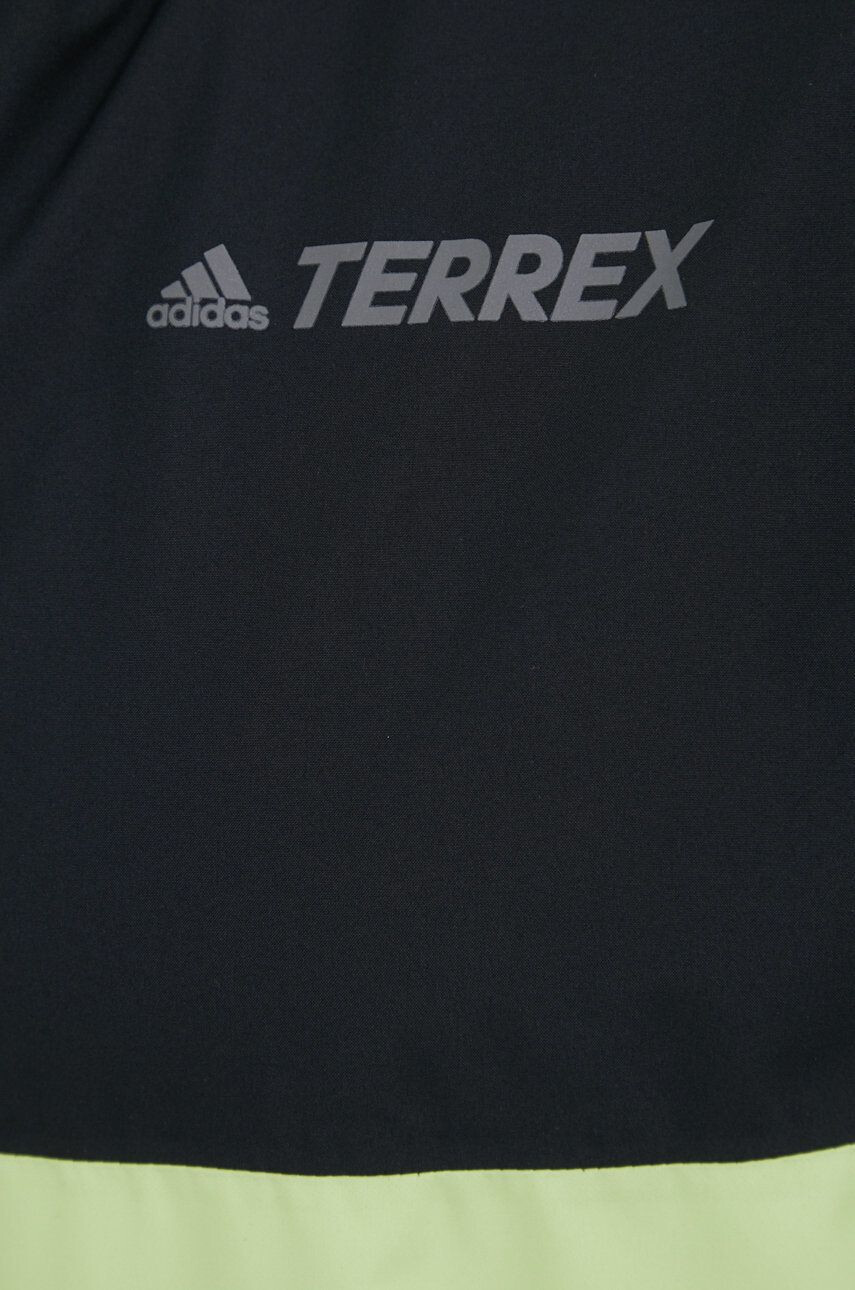 adidas TERREX Outdoor jakna Multi zelena barva - Pepit.si