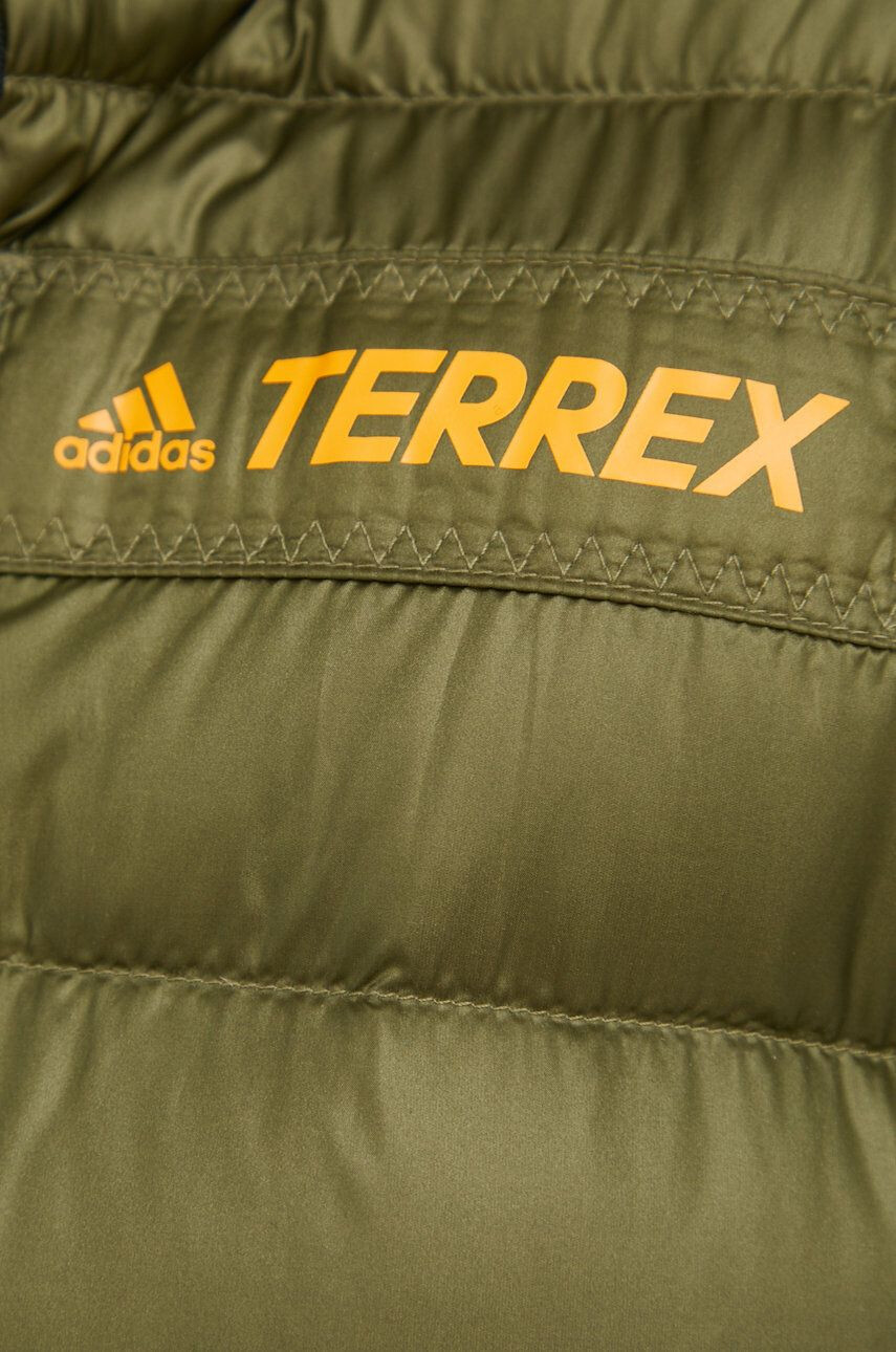 adidas TERREX Puhasta športna jakna Utilit rjava barva - Pepit.si