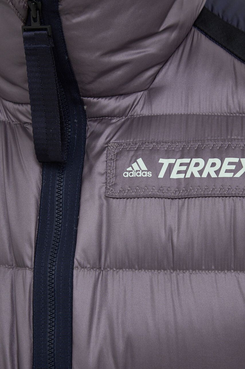 adidas TERREX Puhasta športna jakna Utilitas mornarsko modra barva - Pepit.si