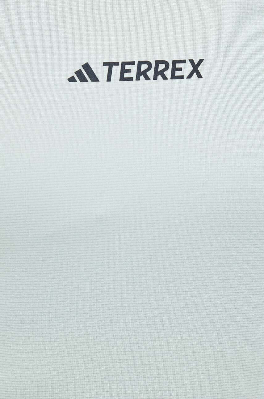 adidas TERREX Športna kratka majica Multi zelena barva - Pepit.si