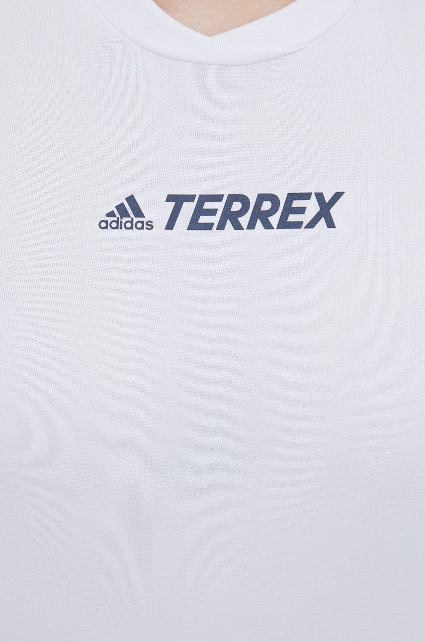 adidas TERREX Športni top Multi ženski bela barva - Pepit.si