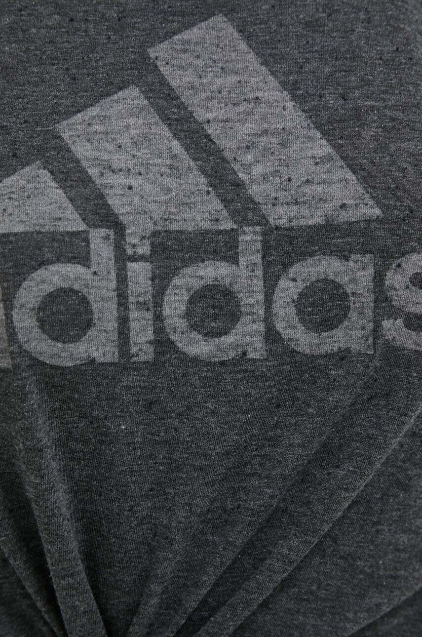 adidas Top ženski siva barva - Pepit.si