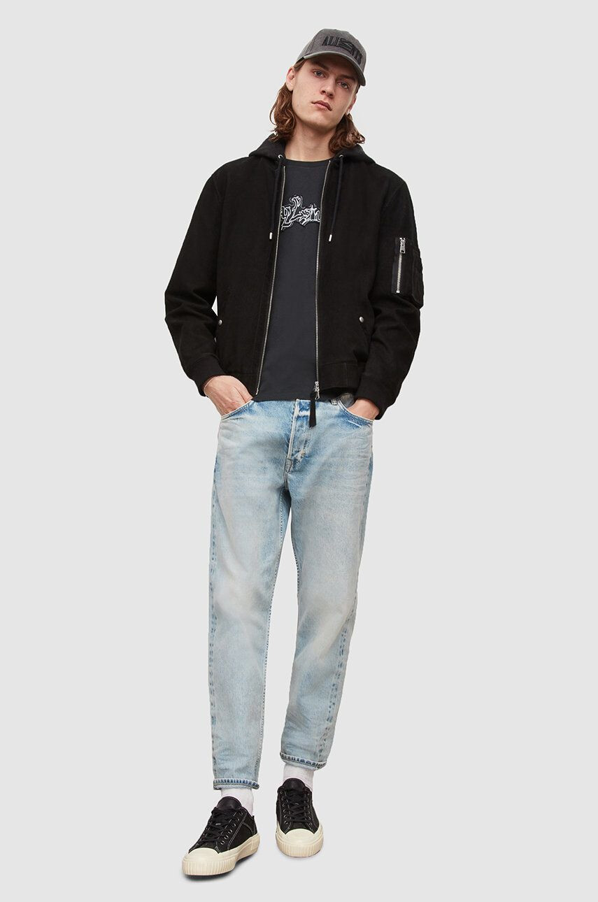 AllSaints semiš bomber jakna - Pepit.si