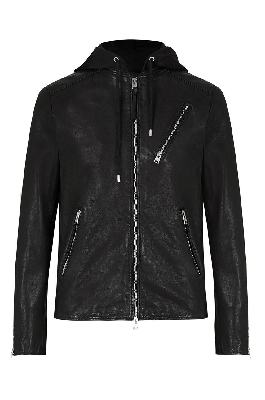 AllSaints usnjena jakna Harwood Jacket - Pepit.si