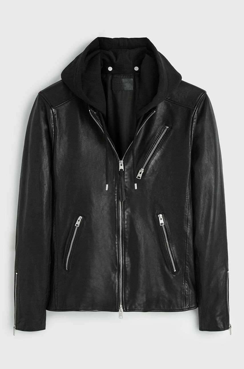 AllSaints usnjena jakna Harwood Jacket - Pepit.si