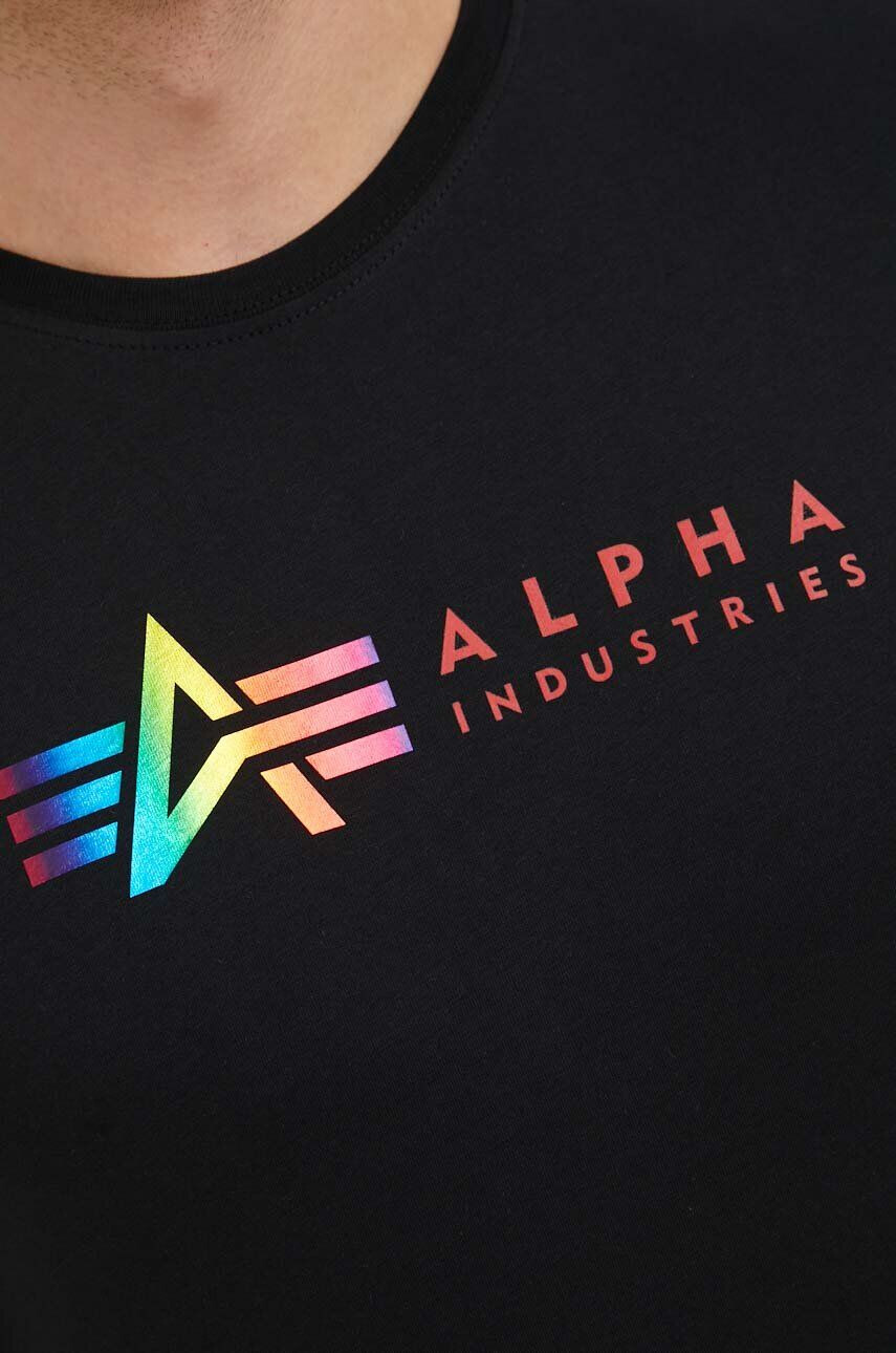 Alpha Industries Bombažna kratka majica - Pepit.si