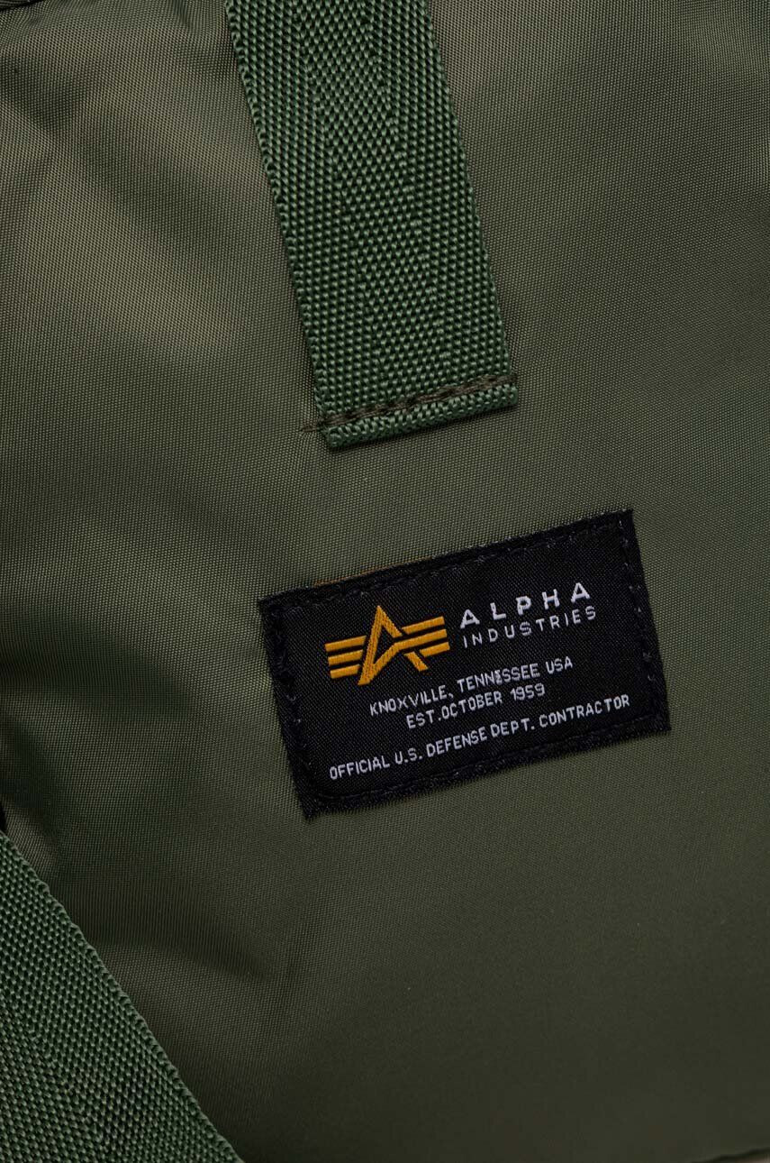 Alpha Industries Torbica za okoli pasu zelena barva - Pepit.si