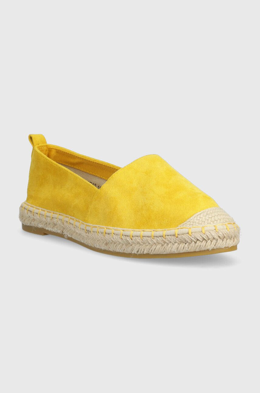 Answear Lab Espadrile rumena barva - Pepit.si