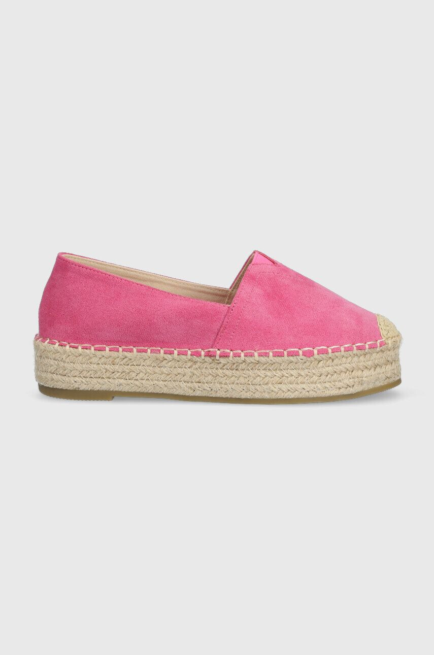 Answear Lab Espadrile roza barva - Pepit.si