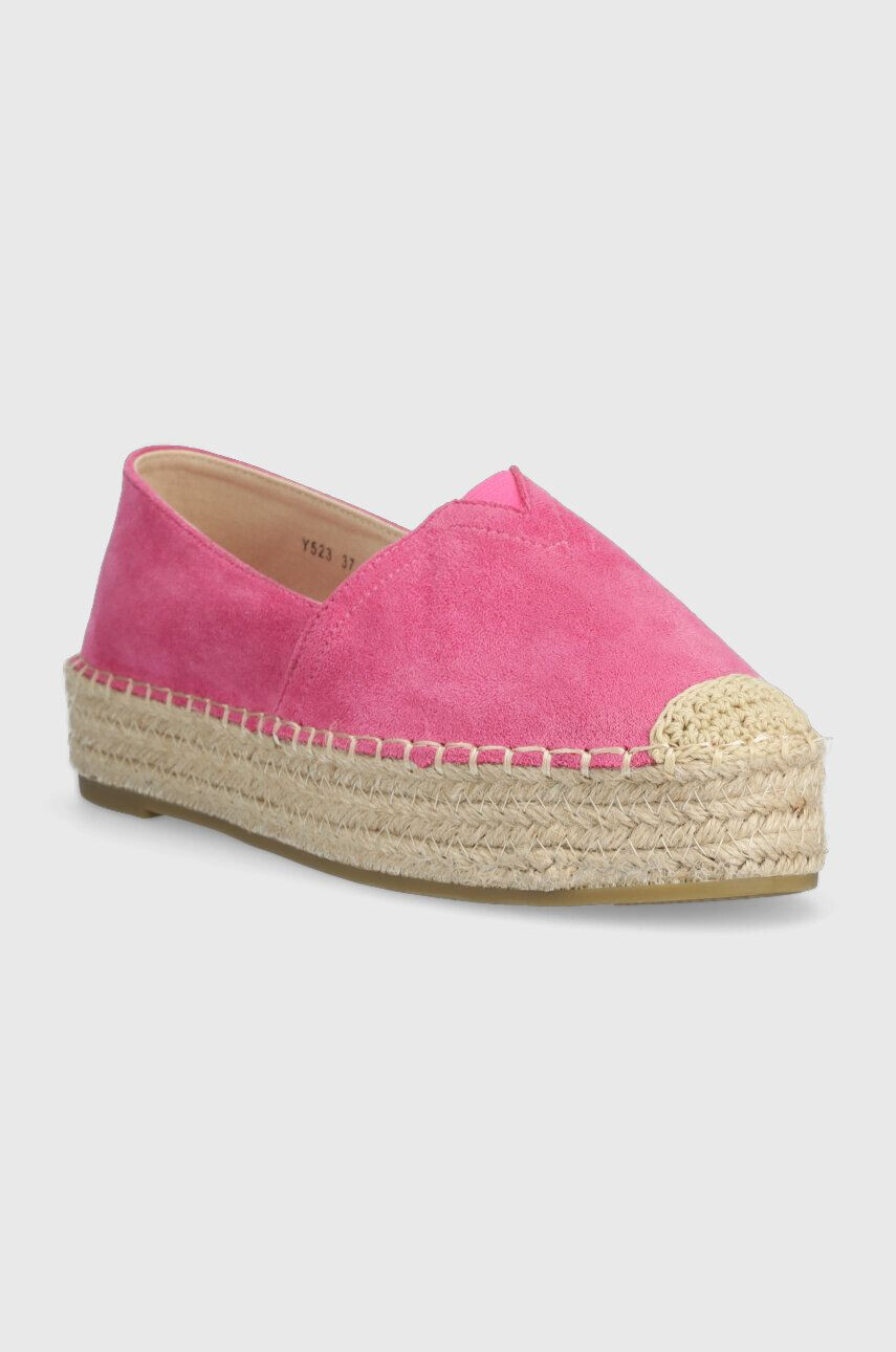 Answear Lab Espadrile roza barva - Pepit.si