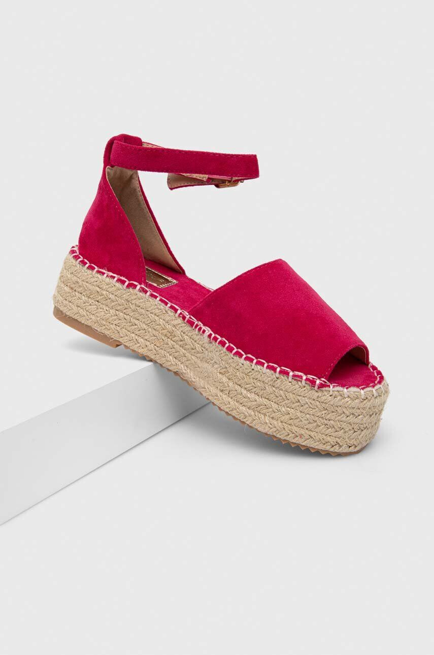 Answear Lab Espadrile roza barva - Pepit.si