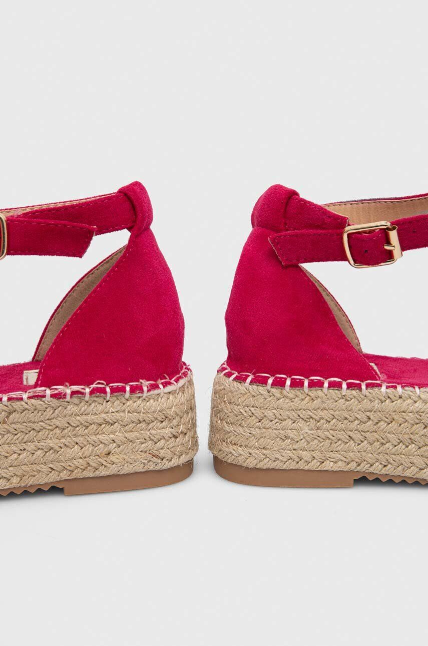 Answear Lab Espadrile roza barva - Pepit.si