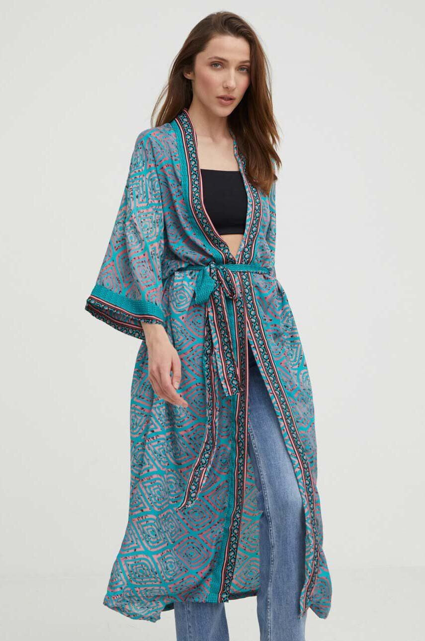 Answear Lab Svileni kimono - Pepit.si