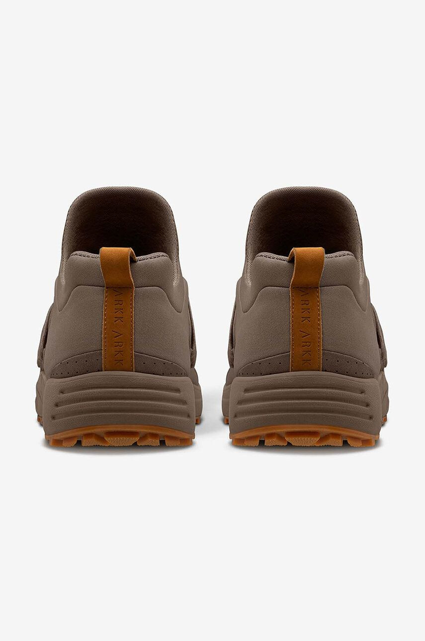 Arkk Copenhagen Superge Raven Nubuck S-E15 Vibram rjava barva - Pepit.si