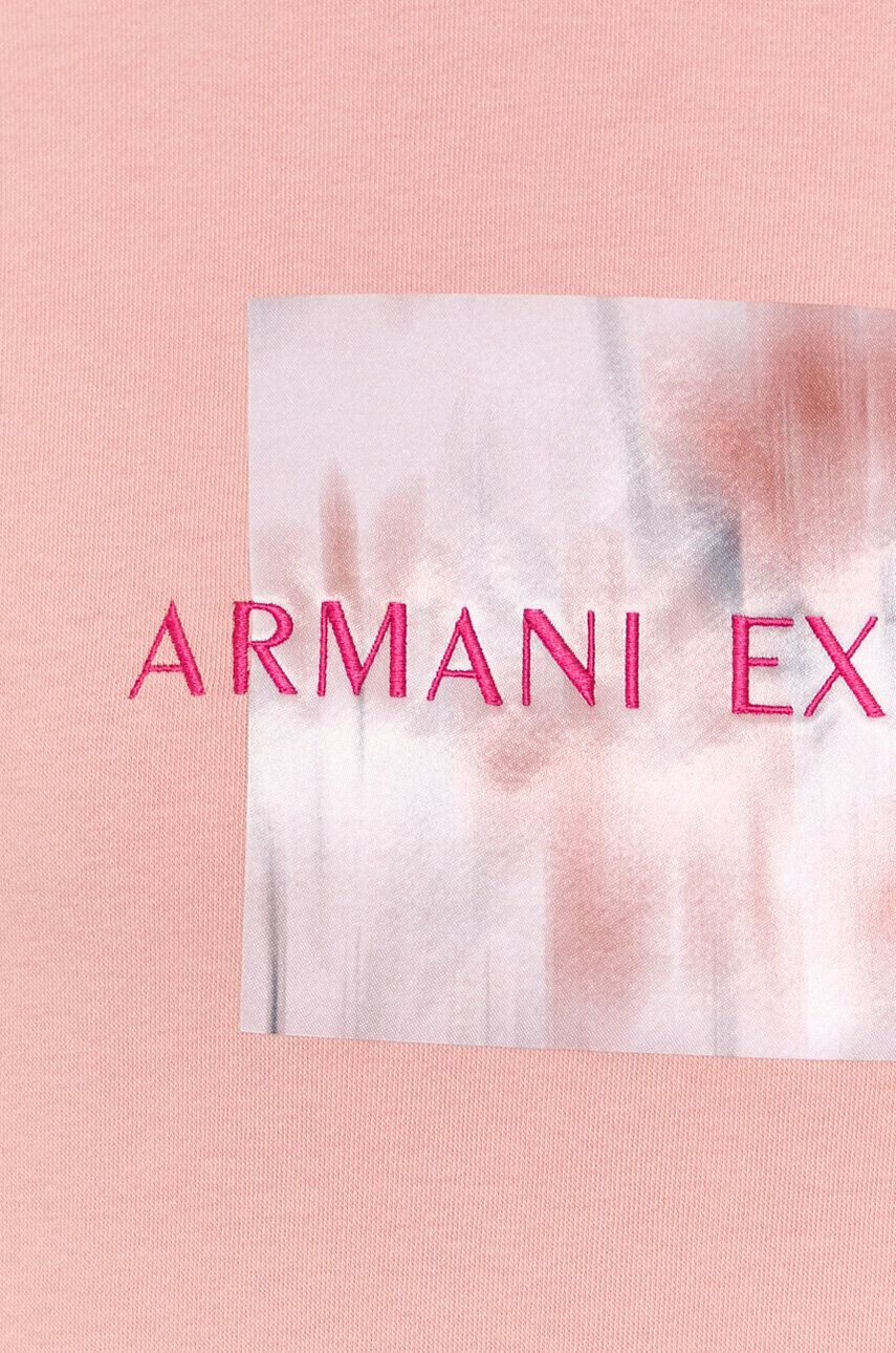 Armani Exchange Obleka oranžna barva - Pepit.si