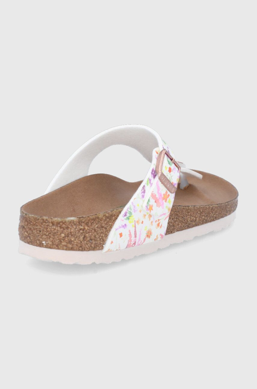 Birkenstock Japonke Gizeh ženske bež barva 1025503 - Pepit.si