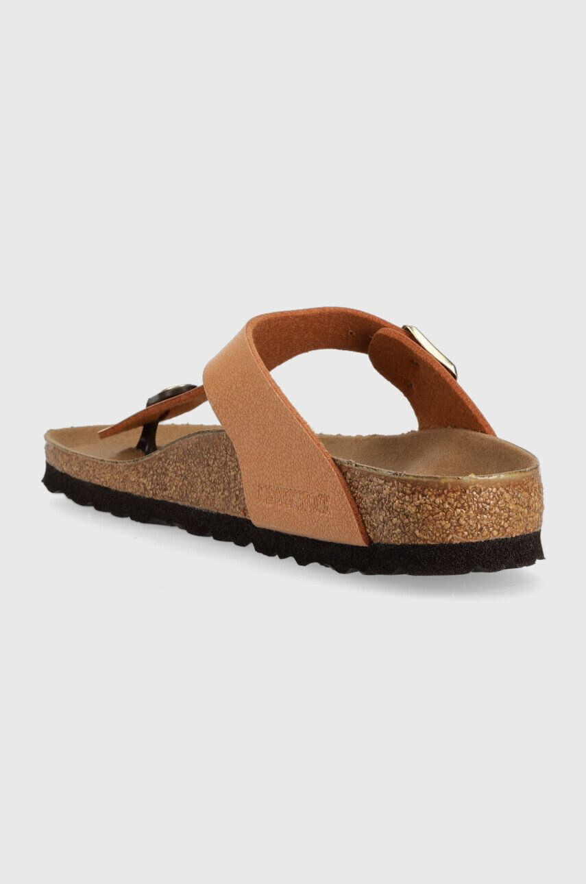 Birkenstock Japonke GIZEH BS ženske rjava barva - Pepit.si