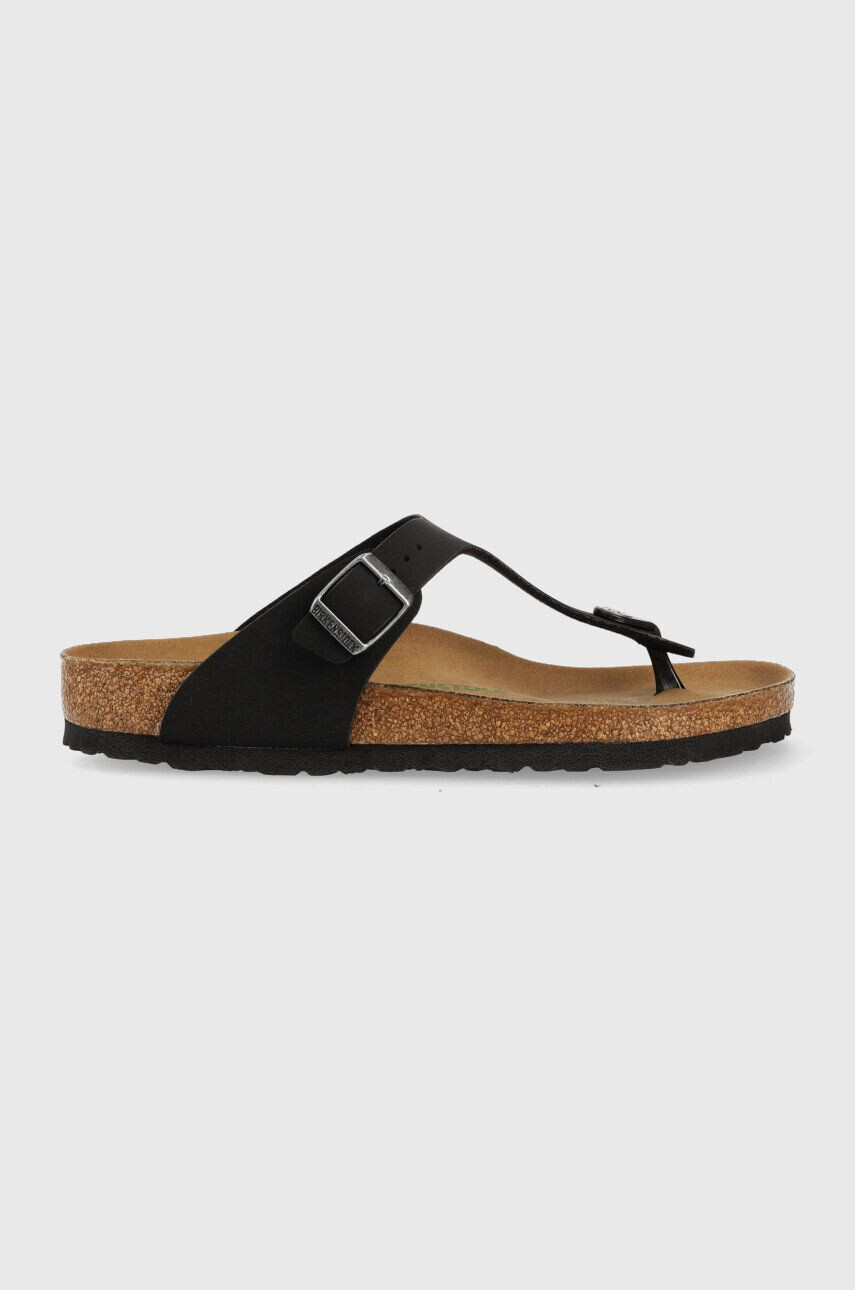 Birkenstock Japonke GIZEH BS moške črna barva 1020380 - Pepit.si