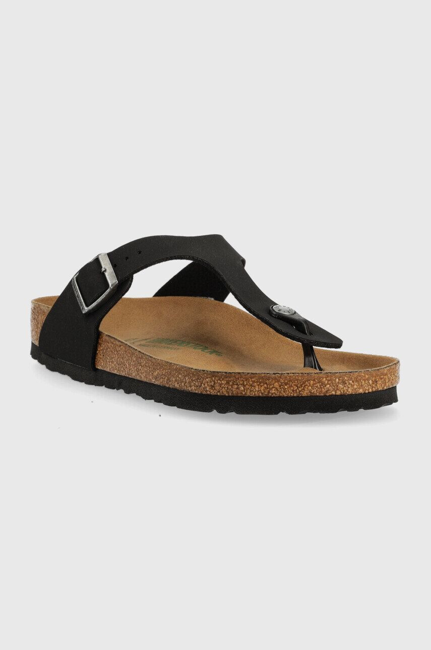 Birkenstock Japonke GIZEH BS moške črna barva 1020380 - Pepit.si