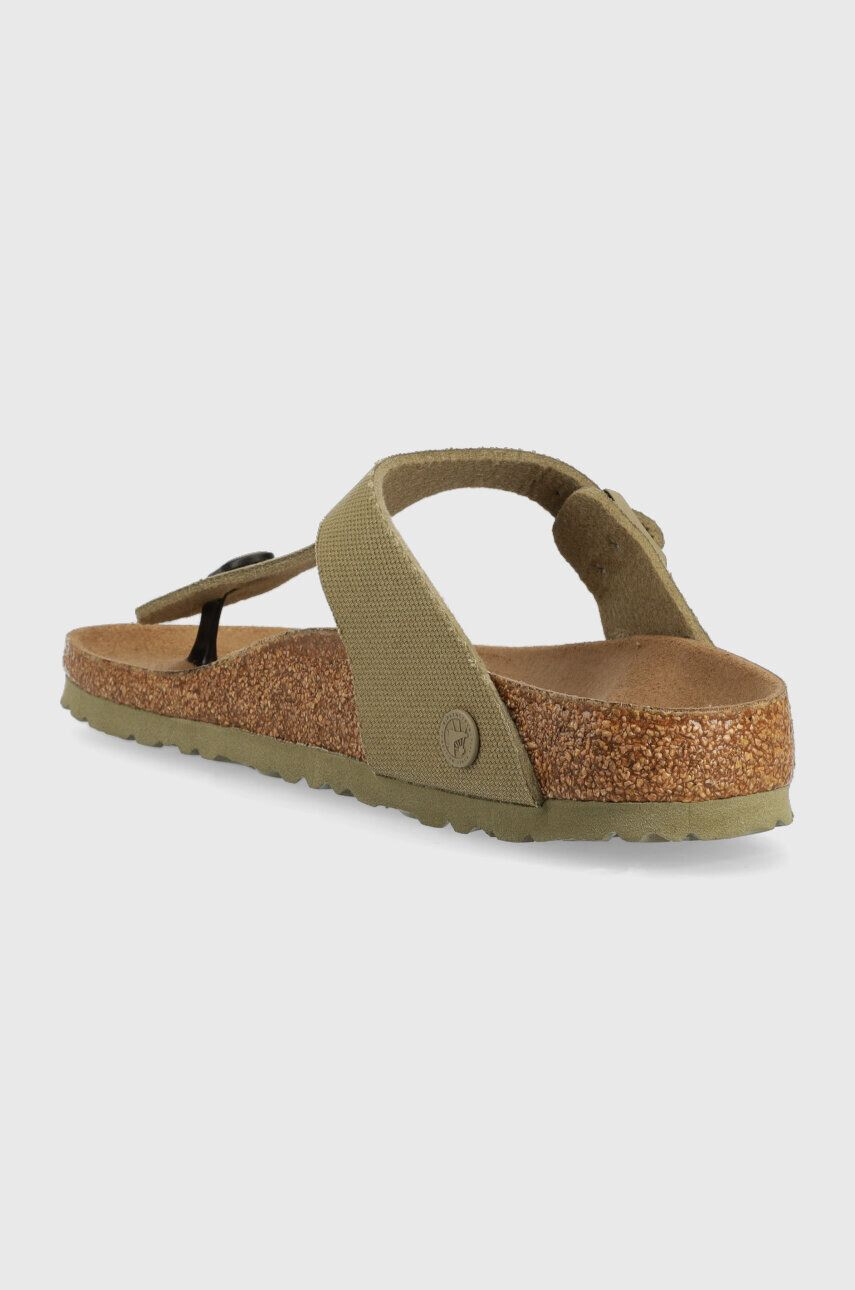 Birkenstock Japonke Gizeh Rivet Logo ženske rumena barva 1024096 - Pepit.si