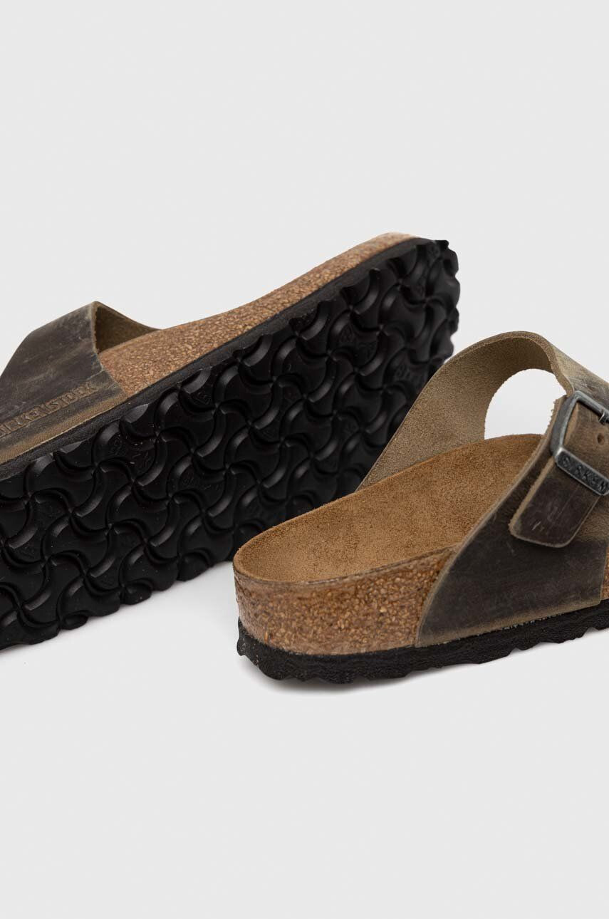 Birkenstock Japonke iz semiša GIZEH - Pepit.si