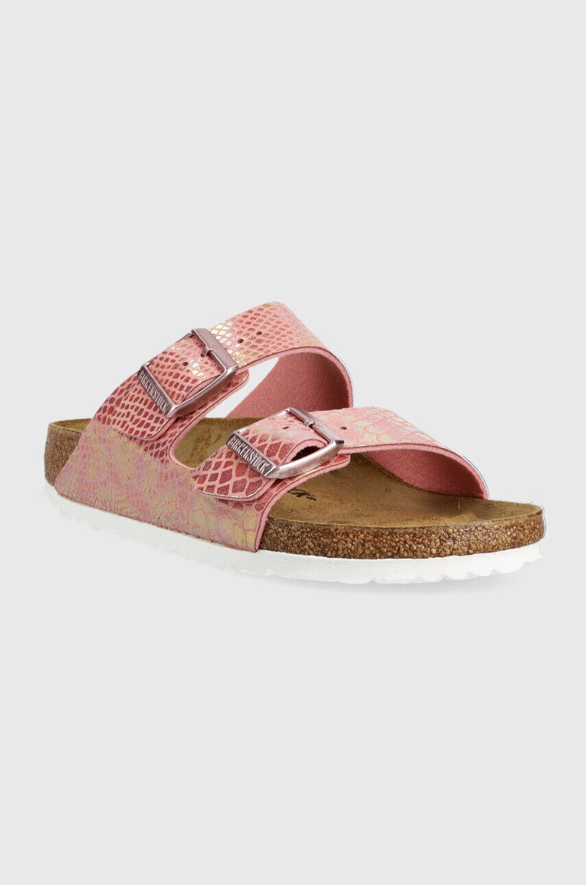 Birkenstock Natikači ženski roza barva Arizona - Pepit.si