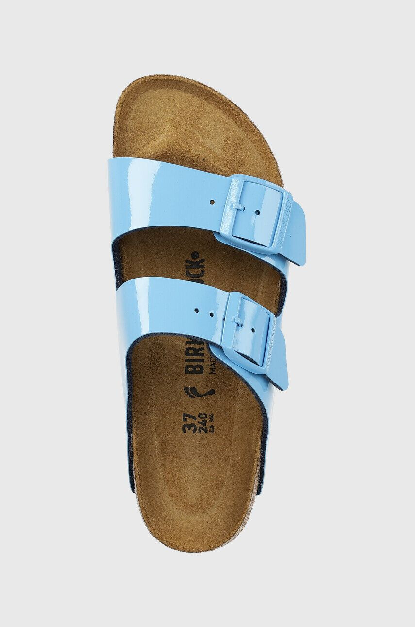 Birkenstock Natikači Arizona ženski turkizna barva 1024105 - Pepit.si